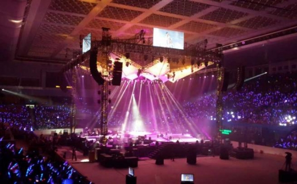 ANGLER special effects equipment for Zuo Lin YOU Li concert